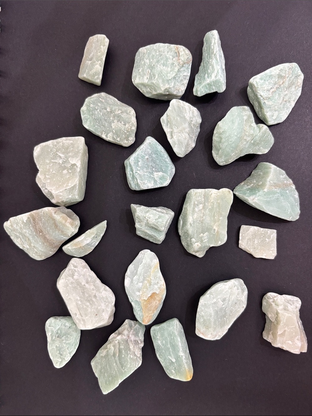 Natural Green Aventurine Decorative Tumbled Stones - Home Accents